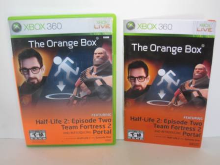 Orange Box, The (CASE & MANUAL ONLY) - Xbox 360